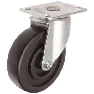 Caster, Swivel, Polyolefin Wheel, Roller Bearing, 700 lbs Capacity, 6 