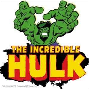  Marvel Comics Incredible Hulk Sticker S 7154 Toys & Games