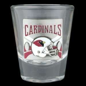  Arizona Cardinals   Round NFL Shot Glass Sports 