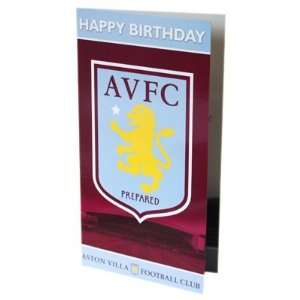  Aston Villa Birthday Card