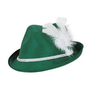  Forest Green Vel Felt Alpine Hat Case Pack 48   539477 