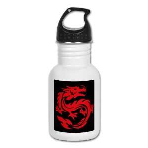  Kids Water Bottle Tribal Red Dragon 