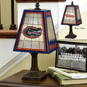  14 NCAA Florida Gators Stained Glass Table Lamp