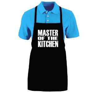 Funny MASTER OF THE KITCHEN Apron; One Size Fits Most   Medium 