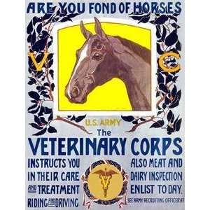  Vintage Art Are You Fond of Horses?   21506 2