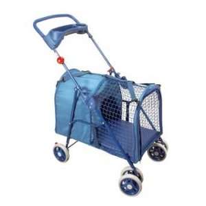  Four Paws Fresh Air Pet Stroller   Blue