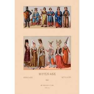   Buyenlarge Medieval Aristocracy 12x18 Giclee on canvas