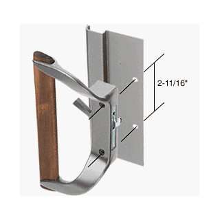 CRL Wood/Aluminum Hook Style Surface Mounted Sliding Glass Door Handle 