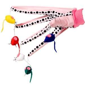  Kitty Playtime Cat Glove with Mice