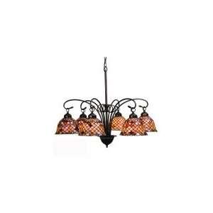 Fish Scale Chandelier 31 W Meyda 18634