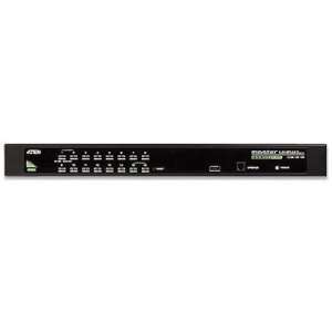   USB/PS2 Combo KVM Switch Supports Both USB And PS/2 Connections