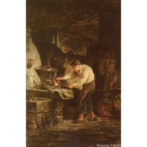  Blacksmith at His Forge