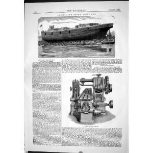  Launching Ships Sideways Wheeler Engineering 1884 84 Inch 