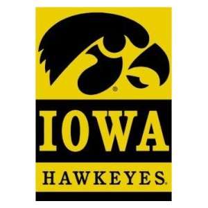   Iowa Hawkeyes NCAA Double Sided 28 X 40 Banner