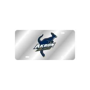  Akron Zips Laser Color Frost License Plate Sports 