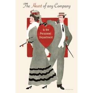   Heart of Any Company   Poster by Wilbur Pierce (12x18)