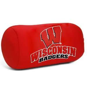  Wisconsin Badgers Beaded Bolster Pillow