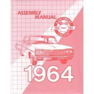  1964 CHEVROLET BELAIRE BISCAYNE IMPALA Assembly Manual 