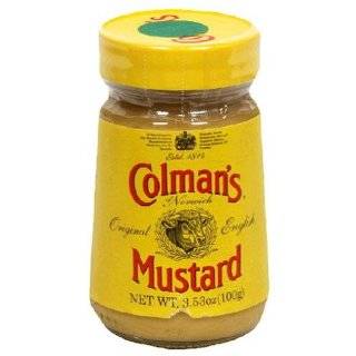 Colmans Prepared Mustard Jar 3.5oz  Grocery & Gourmet 