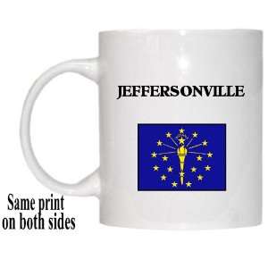  US State Flag   JEFFERSONVILLE, Indiana (IN) Mug 