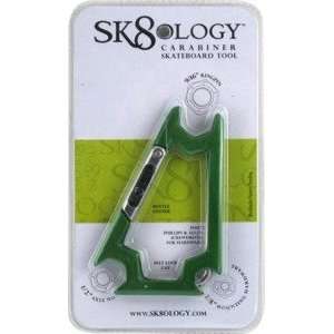  Sk8ology Carabiner Green Skate Tool