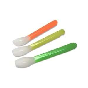  Soft Silicone Baby Spoons   3 Pc Baby