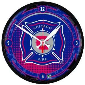 MLS Chicago Fire Round Clock