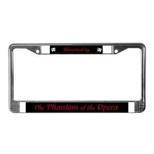  Haunted Theatre License Plate Frame by  