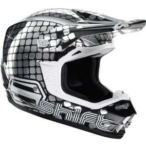  Fox Racing SHIFT Riot Helmet Fever Silver S Automotive
