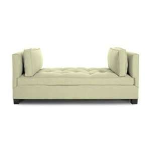 Williams Sonoma Home Wilshire Settee, Chunky Cotton, Antique White 
