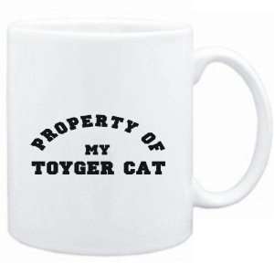    Mug White  PROPERTY OF MY Toyger  Cats