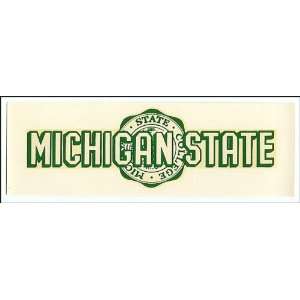  Vintage Michigan State College Decal 1950 