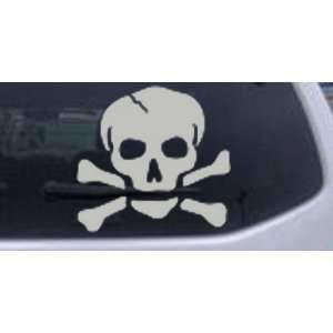  Skull and Cross Bones Skulls Car Window Wall Laptop Decal 