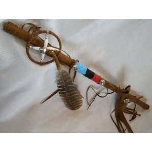  Native America Tigua Medicine Stick 24 (6c) Health 