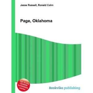  Page, Oklahoma Ronald Cohn Jesse Russell Books