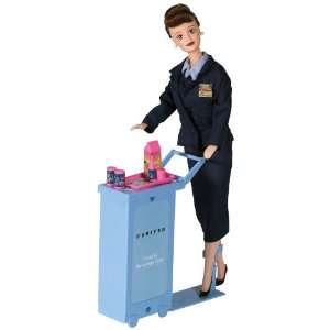  Daron United Airlines Flight Attendant Doll Toys & Games