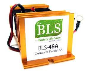 BLS 48A 48 volt desulfator for solar/wind battery banks  