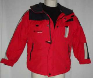 Columbia Youths Red Long Sleeve Jacket Size Youth 8  