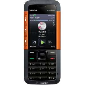  Nokia 5310 XpressMusic Phone, Orange (T Mobile) Cell 