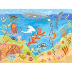Ocean World Wall Art 40x30 by Oopsy Daisy 