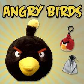   Bird with Free backpack clip angry bird & storage bag Toys & Games