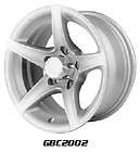 14X7 5 4.5 Aluminum Star GBC2002 Trailer Wheel