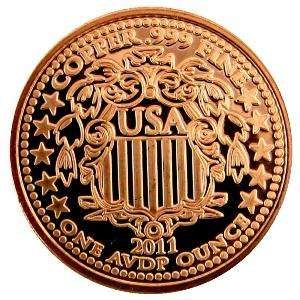   Copper Coin Round 2011  Cheap Investment For The New SILVER  
