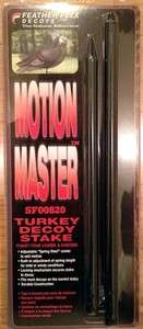   MASTER TURKEY DECOY STAKE  NEW  Adds Movement to your DECOY  