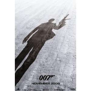 James Bond, Quantum of Solace Movie (Shadow with Gun) Framed Poster 