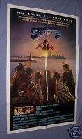   27 X 41 SUPERMAN II WORLD TRADE CENTER Twin Towers poster  