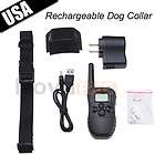 New Rechargeable LCD 100LV SHOCK&VIBRA REMOTE DOG TRAINING COLLAR