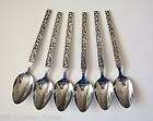 SIX Place or Oval Soup Spoons United Silver Co Flatware Japan 