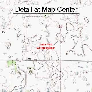   Map   Lake Park, Minnesota (Folded/Waterproof)