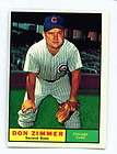 DON ZIMMER 1961 Topps #493 Excellent Condition CHICAG